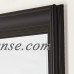 Carriage House Black Beveled Wall Mirror   553320235